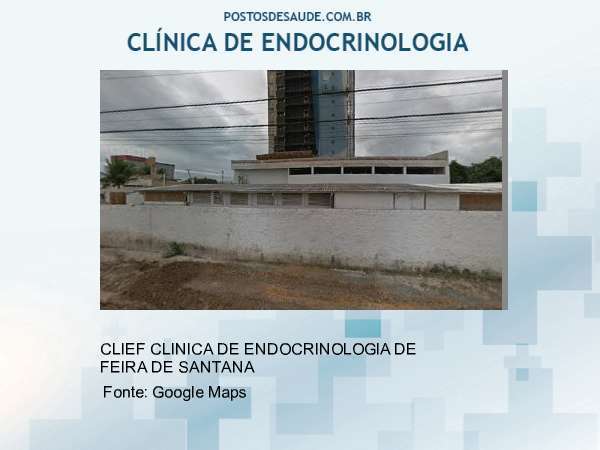 Imagem personalizada com base no google maps da clínica CLIEF