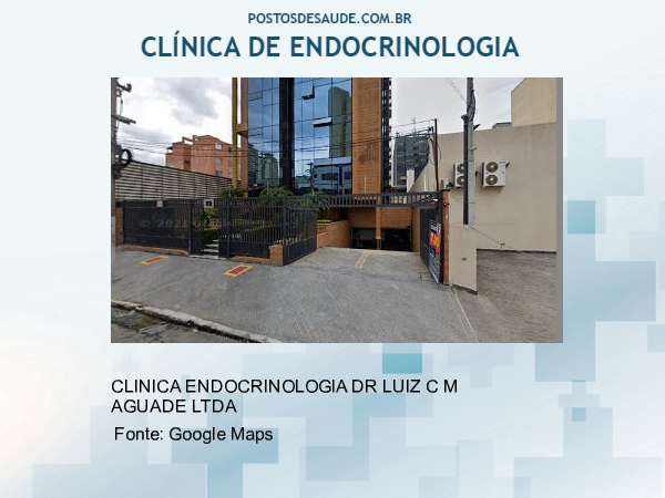 Imagem personalizada com base no google maps da clínica CLINICA AGUADE