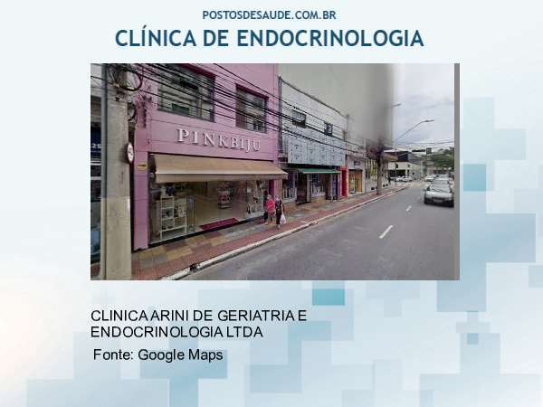 Imagem personalizada com base no google maps da clínica CLINICA ARINI