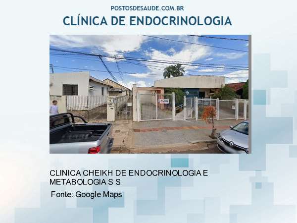 Imagem personalizada com base no google maps da clínica CLINICA CHEIKH