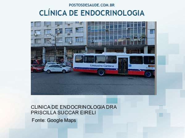 Imagem personalizada com base no google maps da clínica CLINICA DE ENDOCRINOLOGIA DRA PRISCILLA SUCCAR