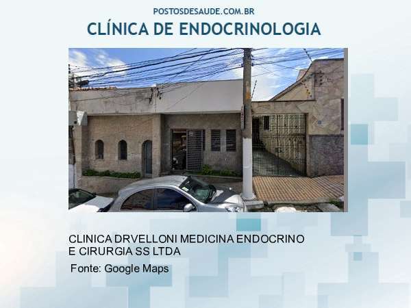 Imagem personalizada com base no google maps da clínica CLINICA DRVELLONI