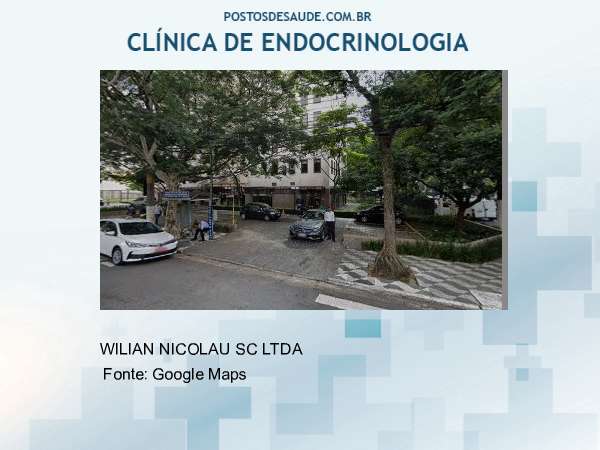 Imagem personalizada com base no google maps da clínica CLINICA ENDOCRINOLAB