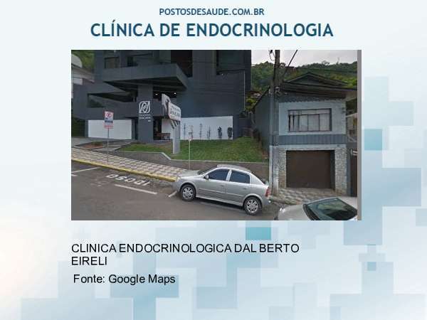 Imagem personalizada com base no google maps da clínica CLINICA ENDOCRINOLOGICA DAL BERTO