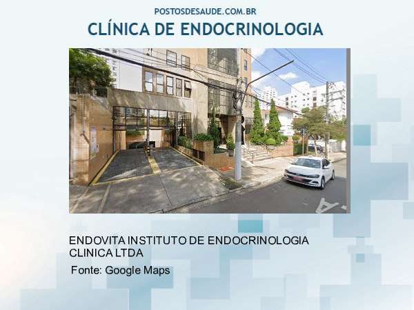 Imagem personalizada com base no google maps da clínica CLINICA ESPEC ENDOVITA