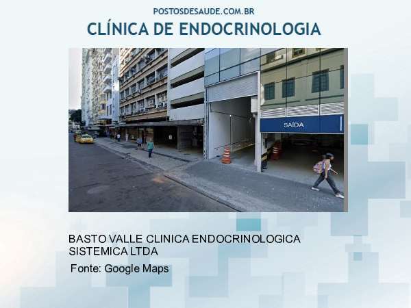 Imagem personalizada com base no google maps da clínica BASTO VALLE CLINICA