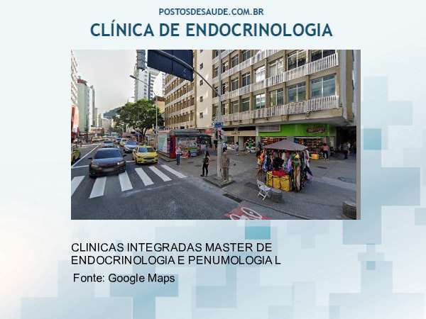 Imagem personalizada com base no google maps da clínica CLINICAS INTEGRADAS MASTER