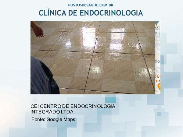 Imagem personalizada com base no google maps da clínica CONS MEDICO CEI