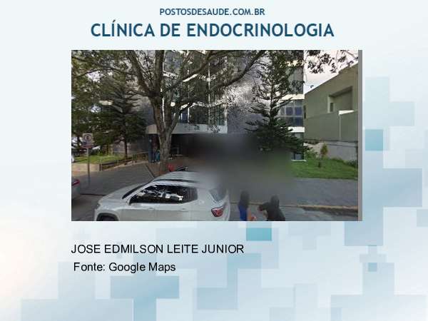 Imagem personalizada com base no google maps da clínica CONSULTORIO DE ENDOCRINOLOGIA