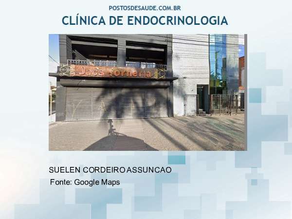 Imagem personalizada com base no google maps da clínica CONSULTORIO ENDOCRINOLOGIA DRA SUELEN CORDEIRO ASSUNCAO