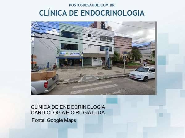 Imagem personalizada com base no google maps da clínica ENDOCARDIO