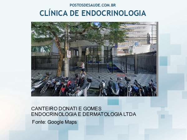Imagem personalizada com base no google maps da clínica CANTEIRO DONATI E GOMES
