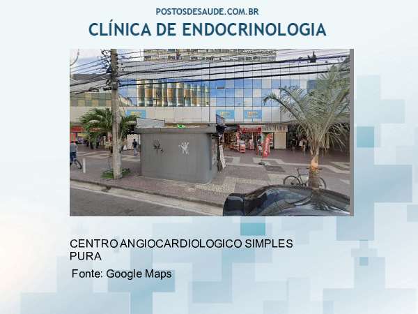 Imagem personalizada com base no google maps da clínica ENDOCRINOVASC CENTER