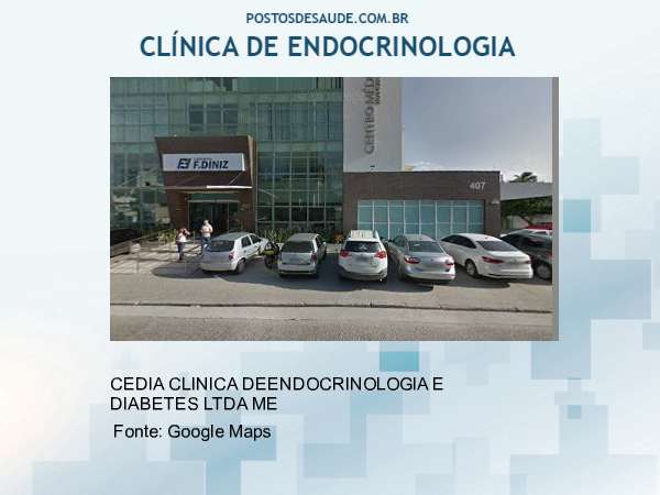 Imagem personalizada com base no google maps da clínica CEDIA