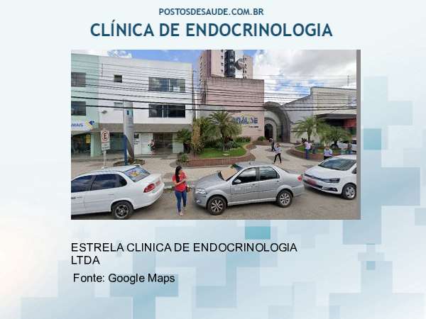 Imagem personalizada com base no google maps da clínica ENDOESTRELA