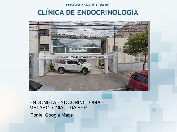 Imagem personalizada com base no google maps da clínica ENDOMETA