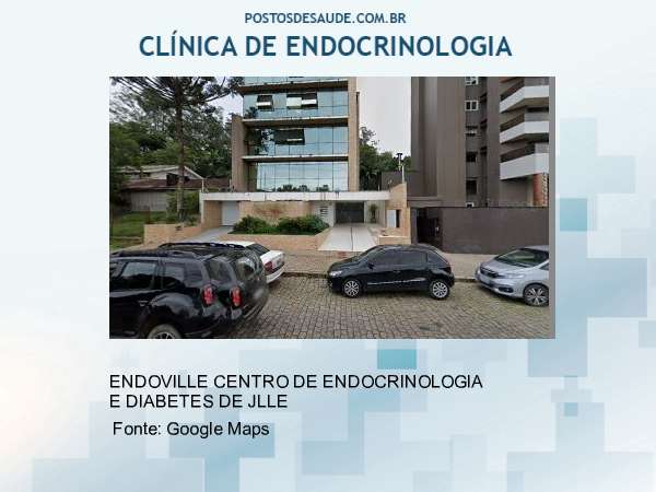 Imagem personalizada com base no google maps da clínica ENDOVILLE