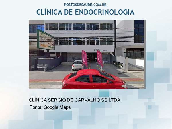 Imagem personalizada com base no google maps da clínica IDEF INSTITUTO DE DIABETES E ENDOCRINOLOGIA DE FLORIANOPOL