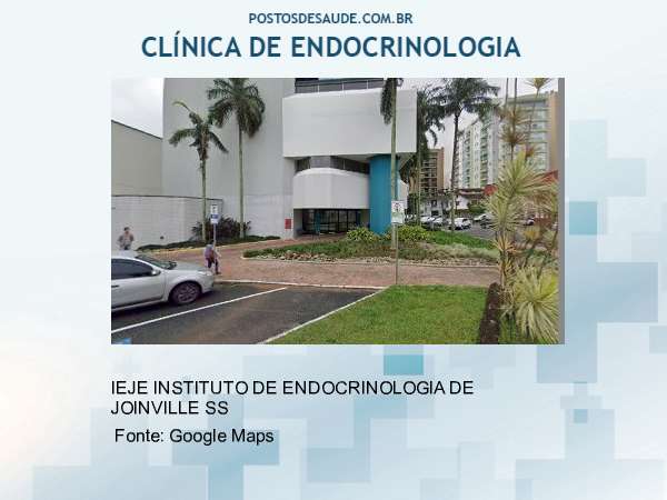 Imagem personalizada com base no google maps da clínica IEJE