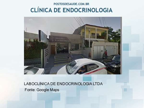 Imagem personalizada com base no google maps da clínica LABOCLINICA ENDOCRINOLOGIA LTDA