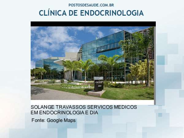 Imagem personalizada com base no google maps da clínica CENDI CLINICA DE ENDOCRINOLOGIA