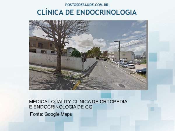 Imagem personalizada com base no google maps da clínica MEDICAL QUALITY CAMPINA GRANDE