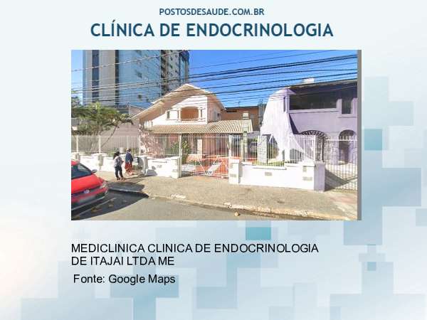 Imagem personalizada com base no google maps da clínica MEDICLINICA