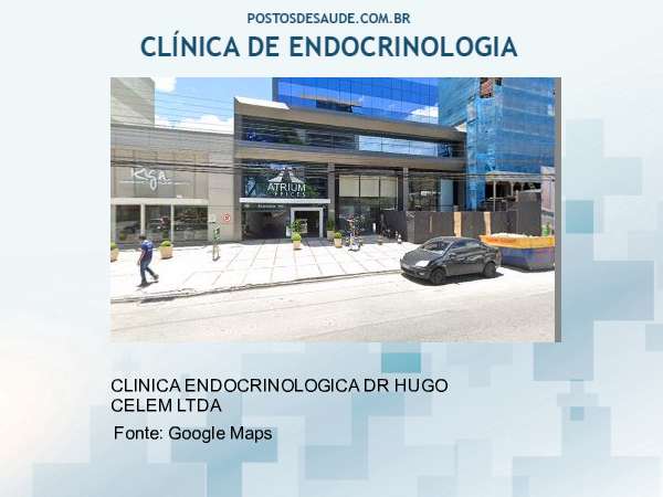 Imagem personalizada com base no google maps da clínica CLINICA DR HUGO