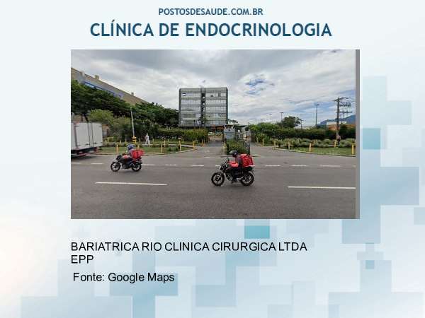 Imagem personalizada com base no google maps da clínica BARIATRICA RIO CLINICA CIRURGICA LTDA