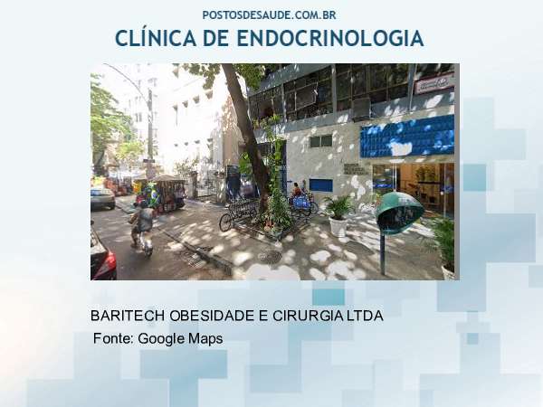 Imagem personalizada com base no google maps da clínica BARITECH OBESIDADE E CIRURGIA