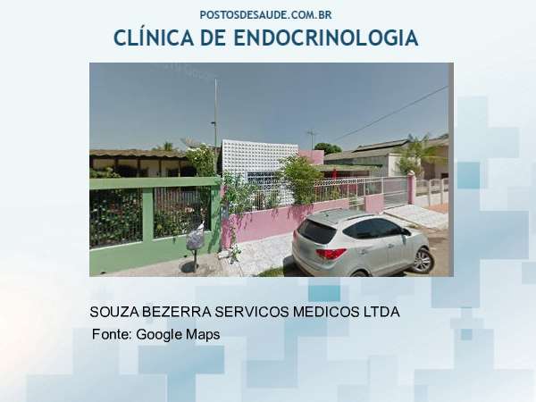 Imagem personalizada com base no google maps da clínica CENTRO DE DIABETES E ENDOCRINOLOGIA DO ACRE