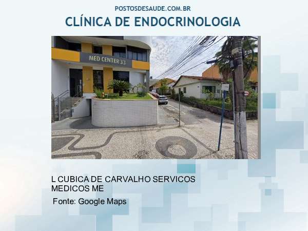 Imagem personalizada com base no google maps da clínica CENTRO DE DIABETES E ENDOCRINOLOGIA SUL FLUMINENSE