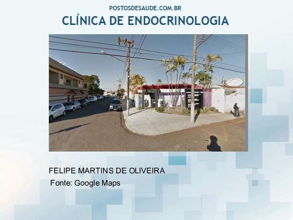 Imagem personalizada com base no google maps da clínica CENTRO DE ENDOCRINOLOGIA DE OURINHOS
