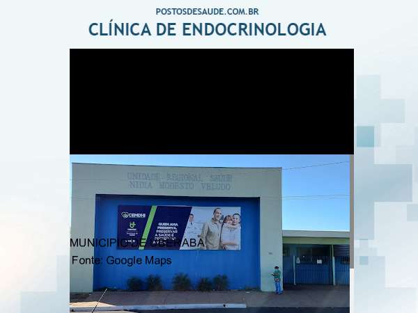 Imagem personalizada com base no google maps da clínica CENTRO MUNICIPAL DE DIABETES E HIPERTENSAO