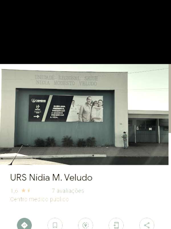 Imagem do google da clínica MUNICIPIO DE UBERABA