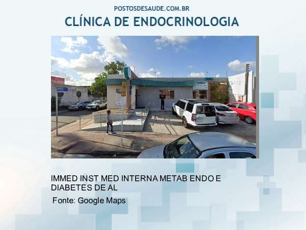 Imagem personalizada com base no google maps da clínica IMMED