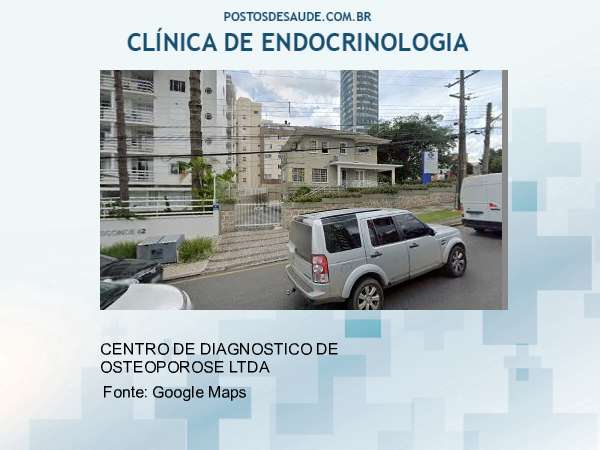 Imagem personalizada com base no google maps da clínica CEDO