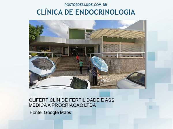 Imagem personalizada com base no google maps da clínica CEMISE VIDA CENTRO DE REPRODUCAO HUMANA